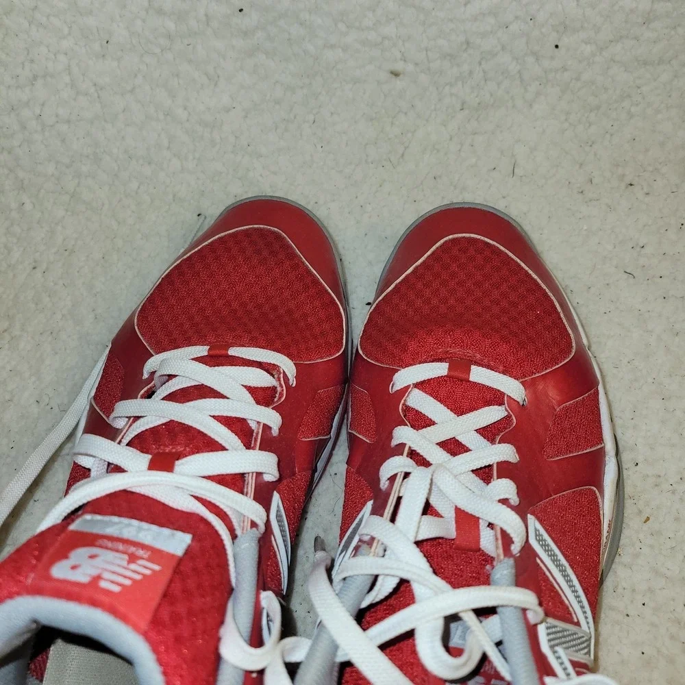 New Balance MX997RW Men's Running Shoes Red White Size 10 D Athletic Trainer...‎